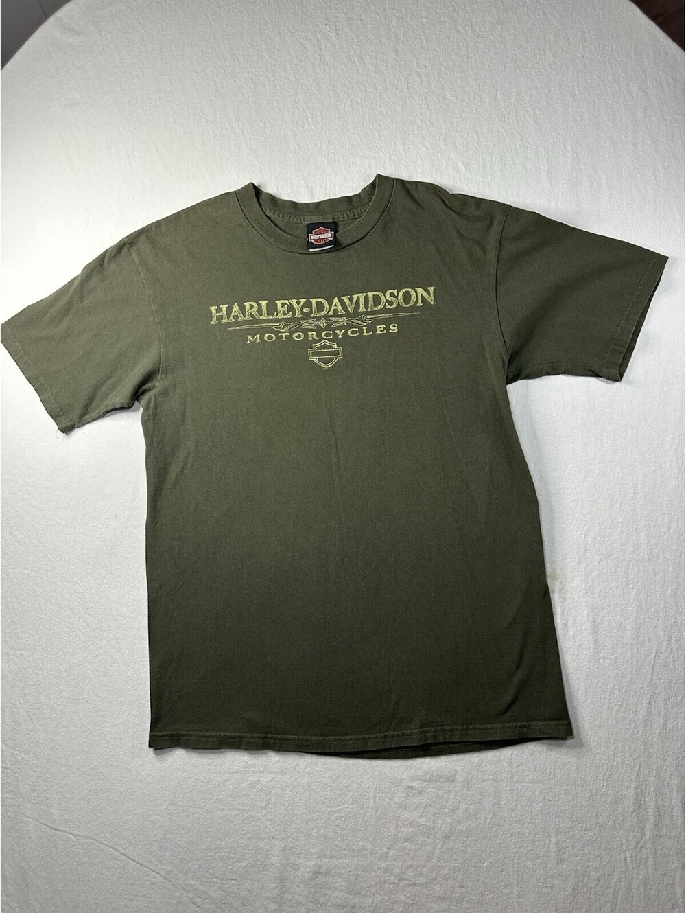 HarleyDavidson  Santa Maria T-shirt California Size L- Green
